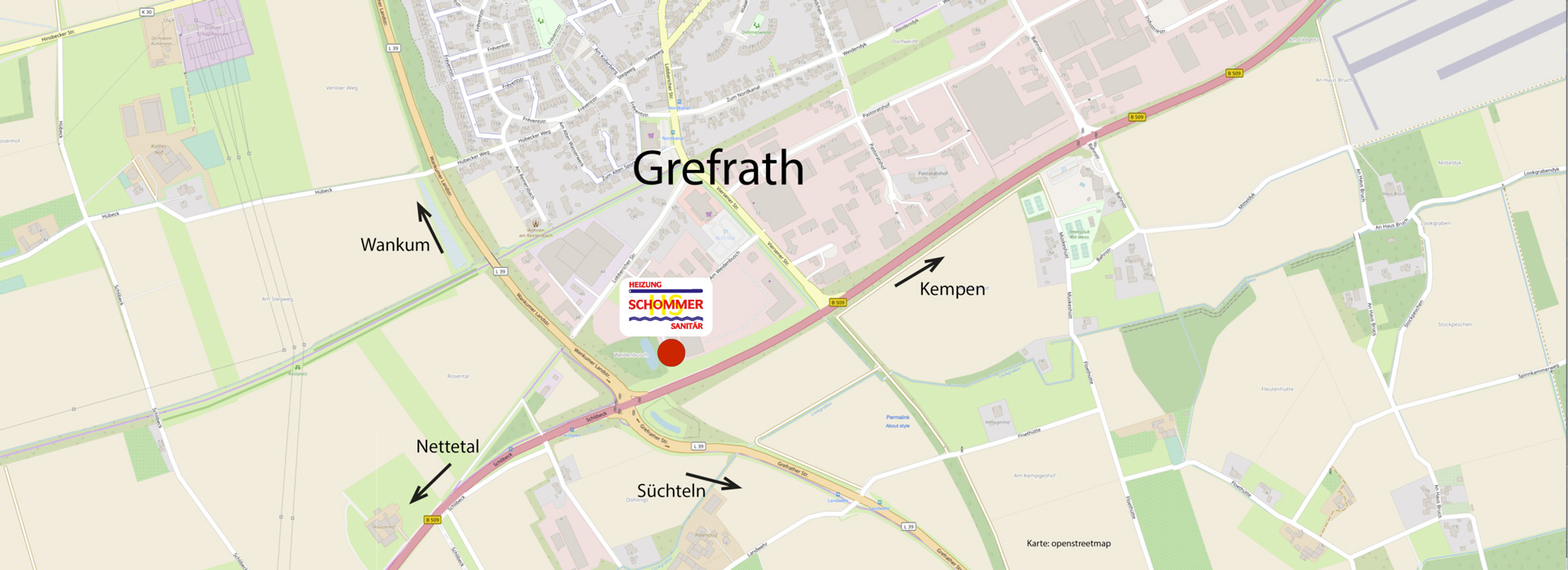 Karte-Schommer-Holtmanns-Grefrath